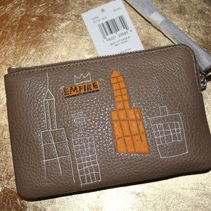 Coach X Jean Michel Basquiat Empire Wristlet